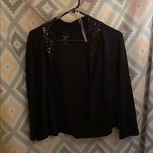 Black sparkly cardigan